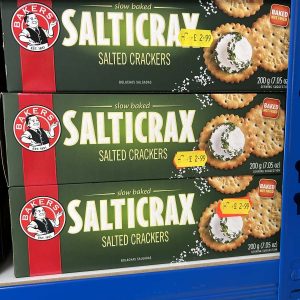 Bakers SaltiCrax Salted Crackers