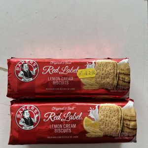 Bakers Red Label Lemon Cream Biscuits